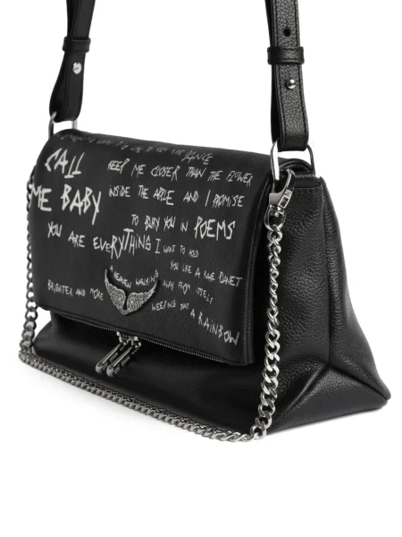 Geantă messenger Zadig&voltaire negru