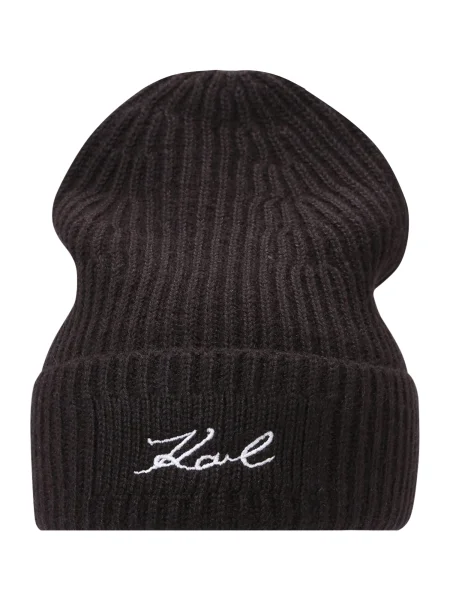 Karl Lagerfeld Căciulă negru alb