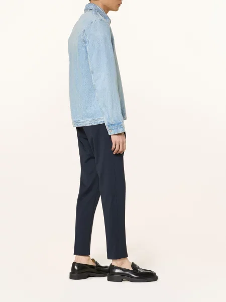 Drykorn Kombinované Kalhoty Chasy Regular Fit Se Zkrácenou Délkou Nohavic blau