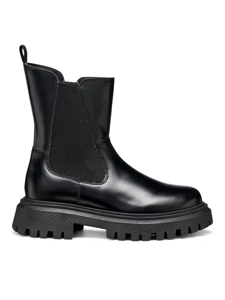 Pohodni čevlji Geox J Maquinnens S črna