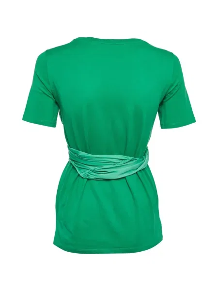 Top Sandro cu legături verde