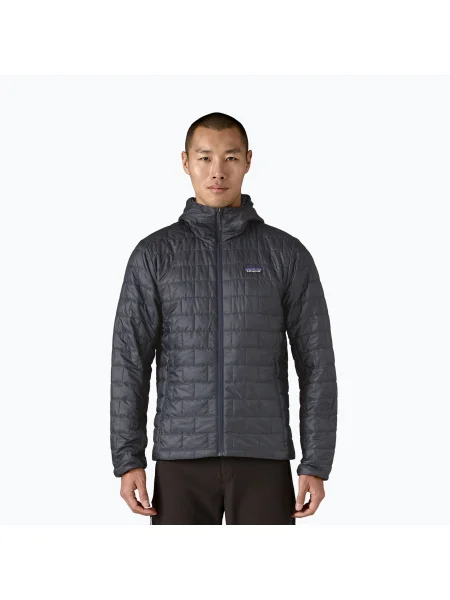 Geacă de puf pentru bărbați Patagonia Nano Puff Hoody smolder blue albastru