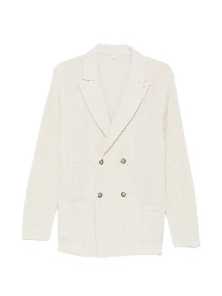 Sacou Manuel Ritz tricotate cu două rânduri de nasturi
