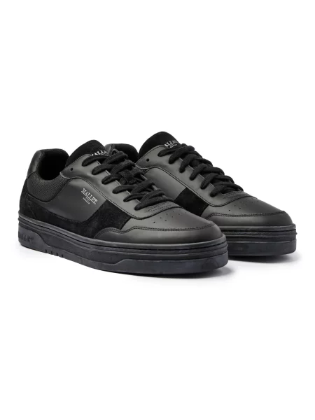 Sneakersy Mallet London skórzane czarne