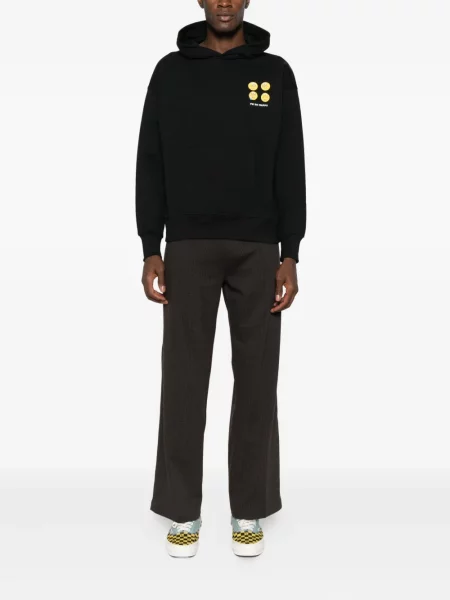 Mikina s kapucí Barrow s potiskem černá