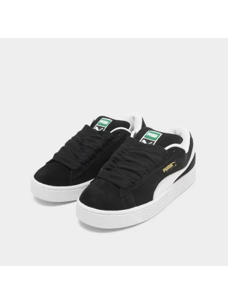 Kožené sneakers boty Puma Suede XL černá
