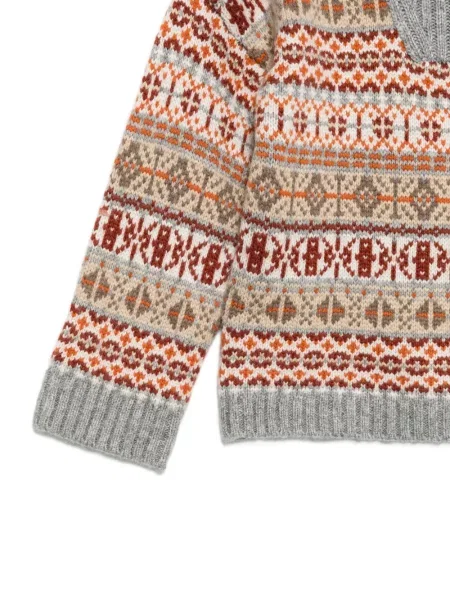 Sweter dziecięcy Bonton szary