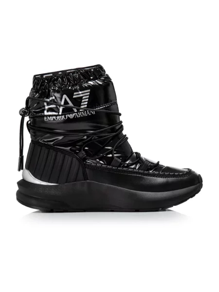 Botki Ea7 Emporio Armani czarne