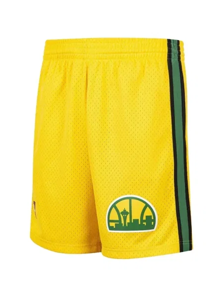 Pantaloni scurți Mitchell & Ness galben