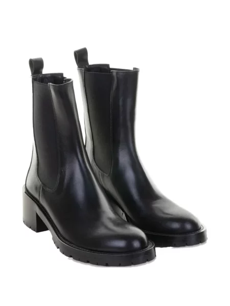 Botine chelsea Guglielmo Rotta din piele negru