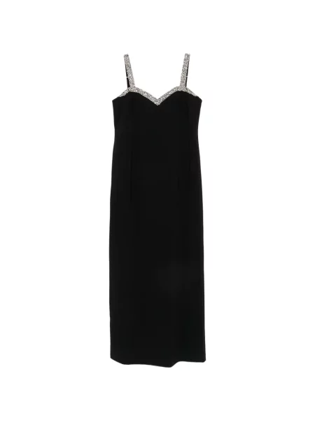 Rochie maxi Marina Rinaldi fără mâneci negru