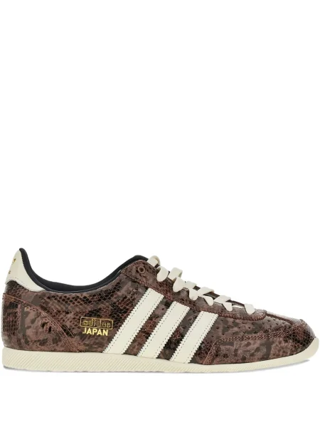 Sneakerși Adidas Samba cu dungi maro