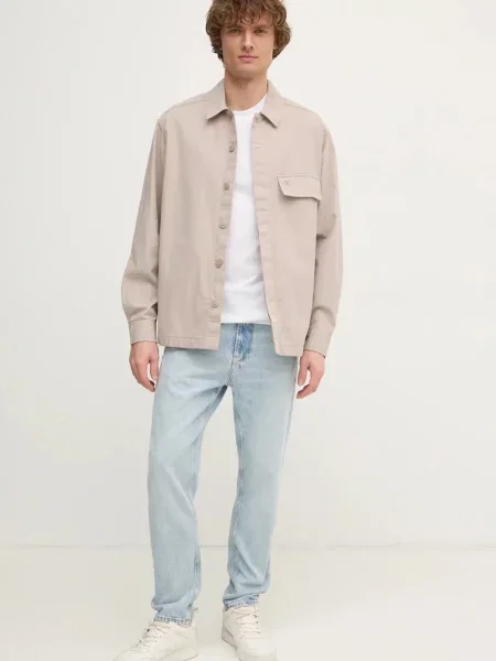 Calvin Klein Jeans srajca bež
