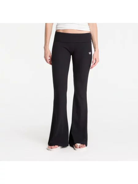 Κολάν adidas Essentials Rib Flared Leggings Black XL μαύρο