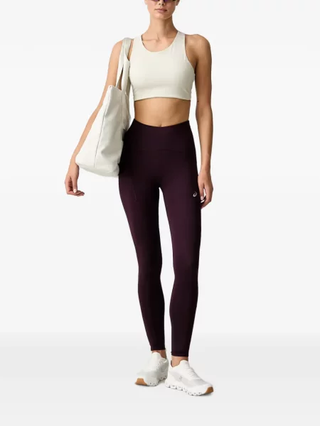 Pantaloni scurți Asics cu imagine violet