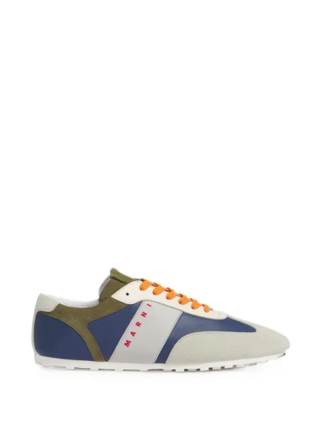 Sneakerși Marni din piele de căprioară
