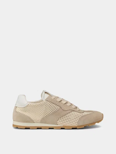 Кожаные кеды Marc O'polo бежевые