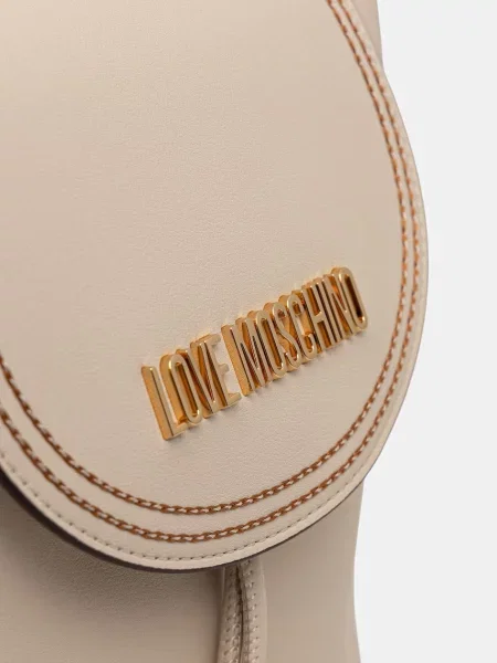 Кожаный рюкзак Love Moschino