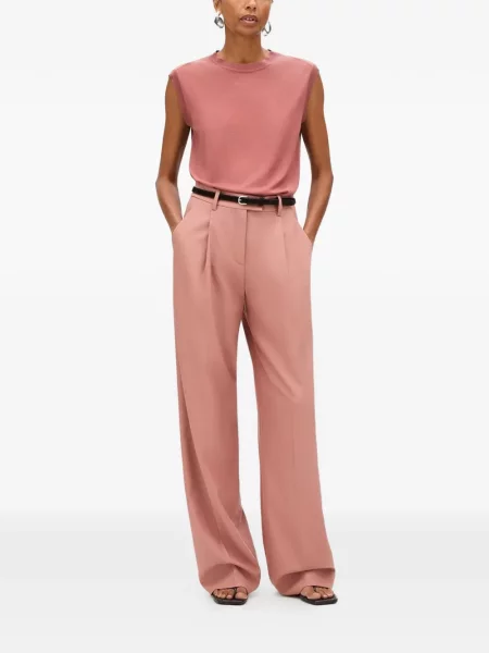 Pantaloni Another Tomorrow roz