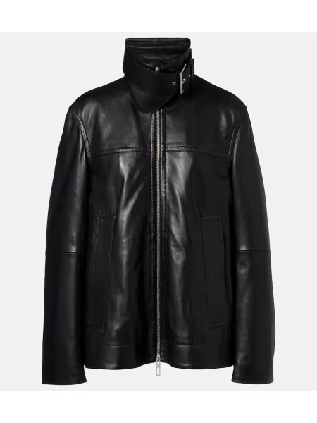 Geanta de piele Sportmax negru