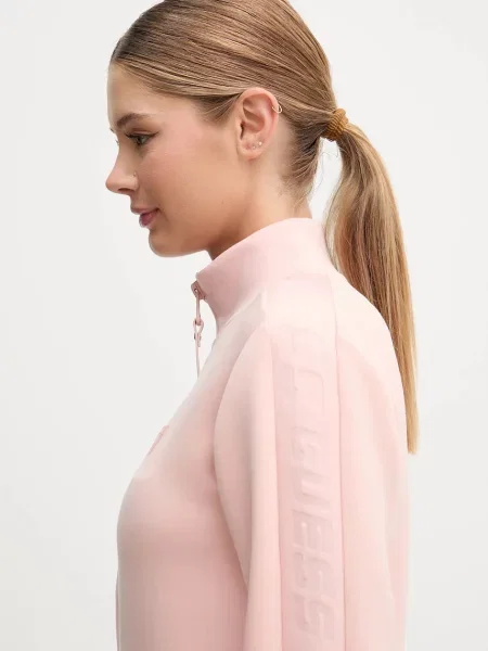 Кофта Guess NEW ALLIE однотонна фіолетовий