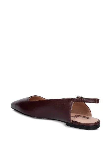 Balerini Love Moschino slingback roșu