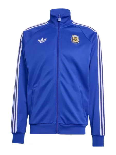 ADIDAS PERFORMANCE Jachetă de trening AFA / galben / alb albastru