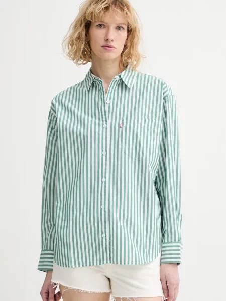 Levi's koszula HARLIE BOYFRIEND zielona