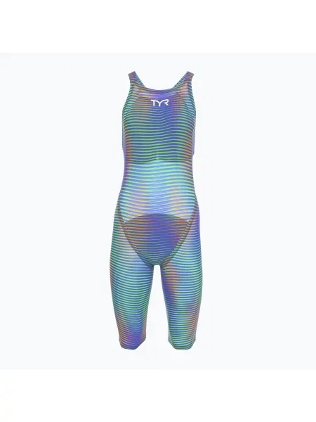 Costum de baie întreg pentru femei TYR Avictor Luminins Closed Back elec lime