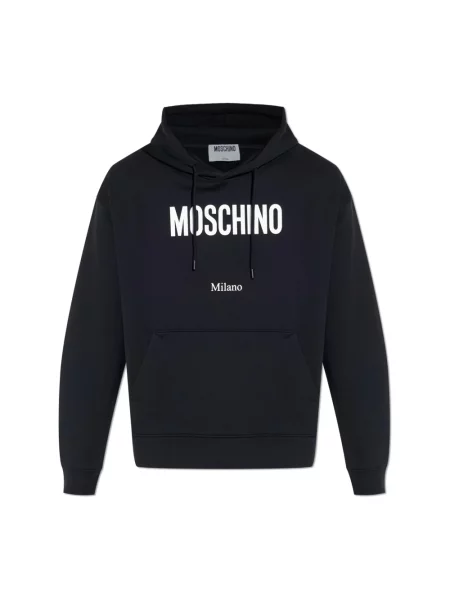 Bluza Moschino z nadrukiem czarna