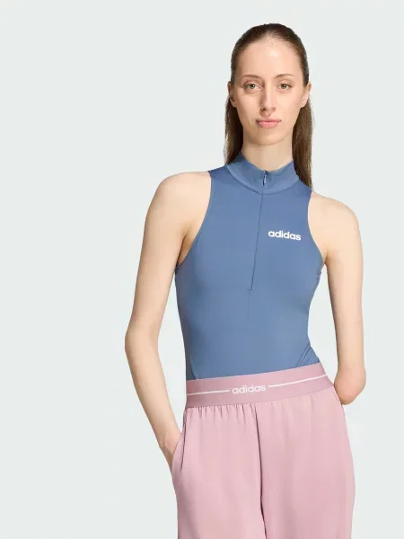 Боди Adidas фиолетовое