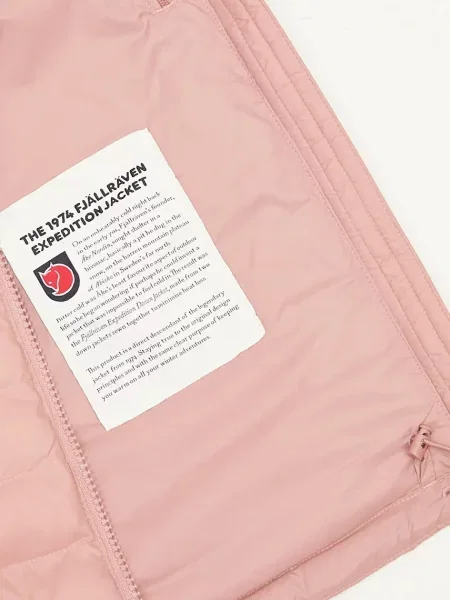 Демисезонная куртка Fjallraven розовая