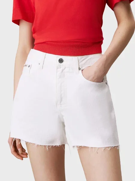 Джинсові шорти Calvin Klein Jeans білі