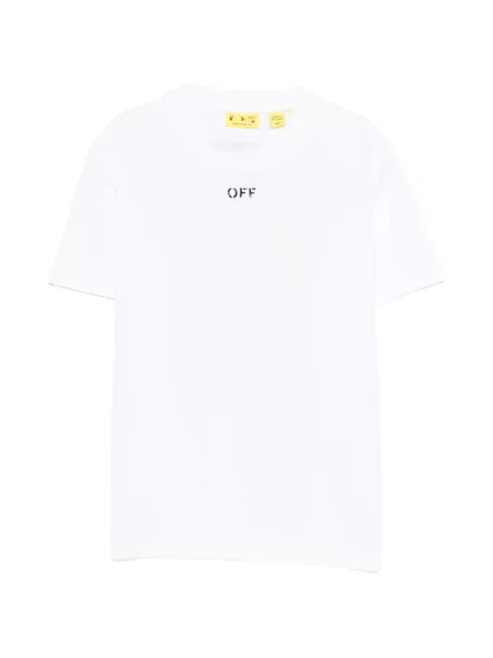 Koszulka dziecięca Off-white biała