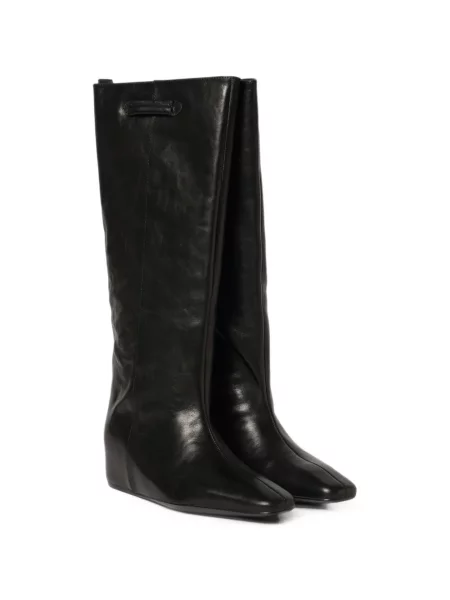 Botine Paloma Barcelo cu pană negru