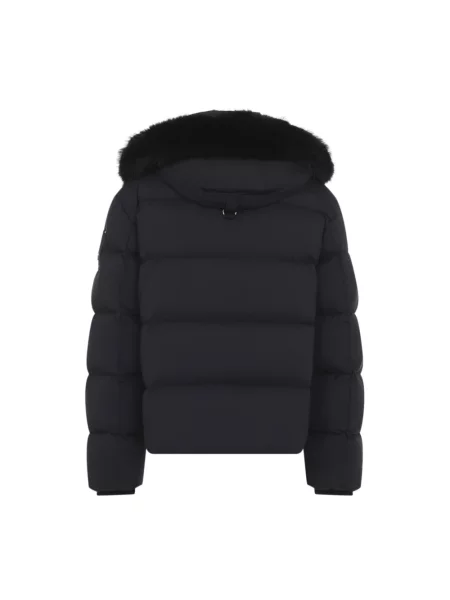Kurtka Moose Knuckles z kapturem czarna