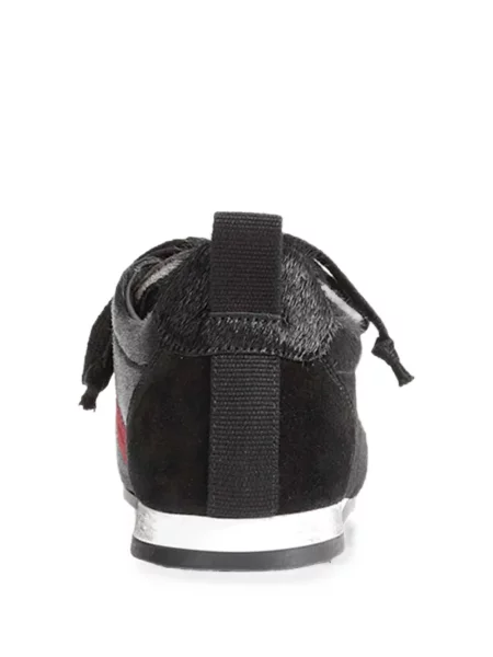 Sneakerși Uma Wang din piele de căprioară negru