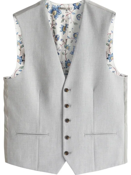 Next Vestă de costum Motionflex / deschis gri