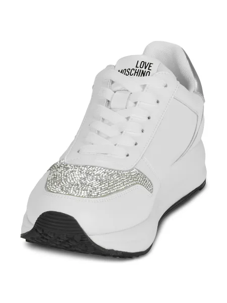 Pantofi Love Moschino alb