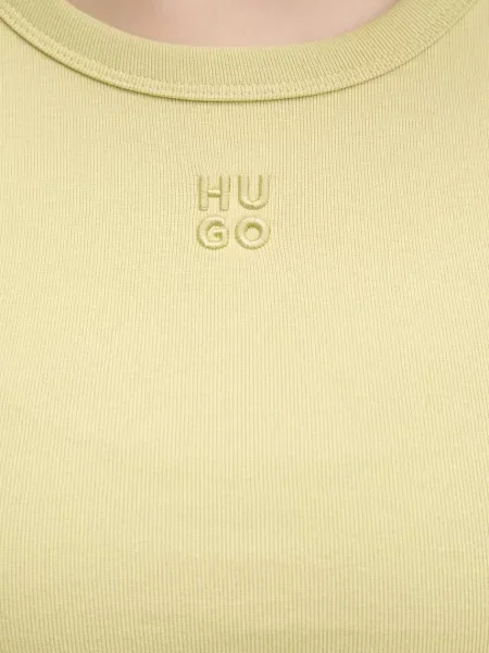 Укорочена футболка Hugo