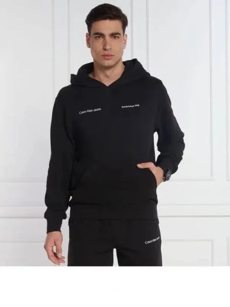 CALVIN KLEIN JEANS Hanorac negru