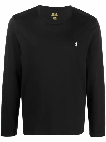 Tricou Polo Ralph Lauren cu broderie negru
