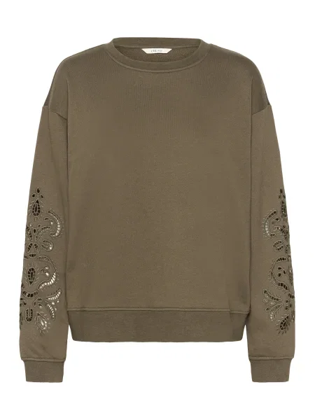 Palton Cream verde