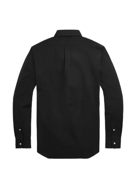 Matlasat tricou polo Polo Ralph Lauren cu decolteu rotund cu autograf roșu