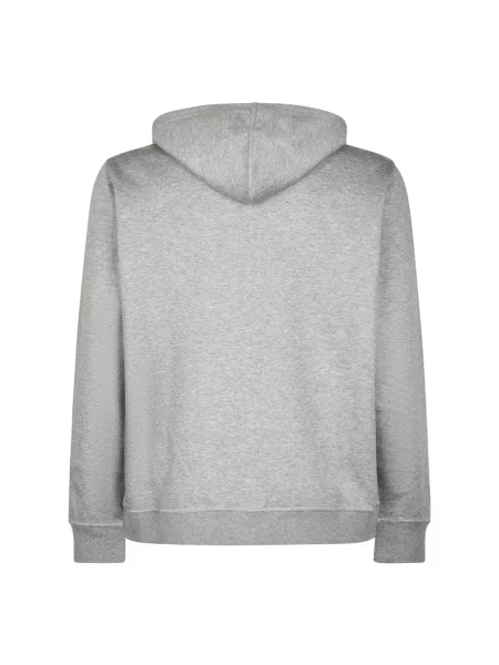 Bluza z kapturem Brunello Cucinelli z kapturem szara