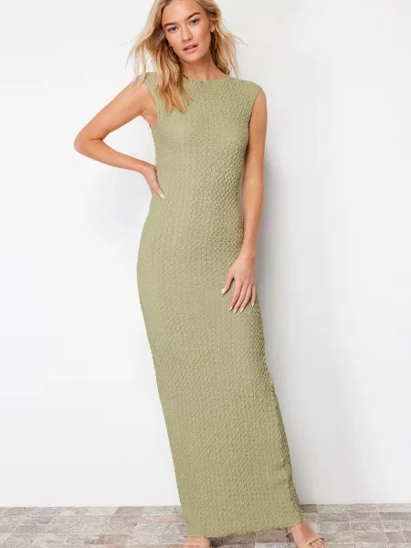 Trendyol Rochie pastel verde