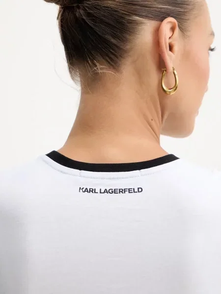 Футболка Karl Lagerfeld белая