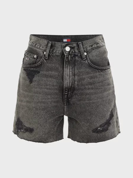 Джинсовые шорты Tommy Jeans серые