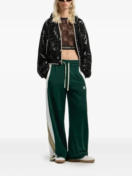 Pantaloni Palm Angels verde