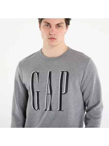 Φούτερ GAP V-Lw Db Fleece Heather Grey L γκρι